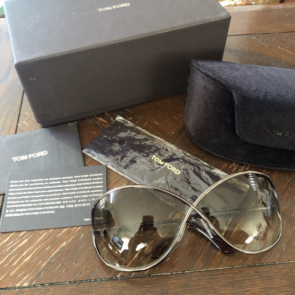 Tom Ford MIRANDA SUNGLASSES in BRONZE